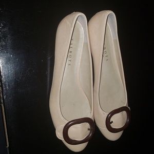 Talbots nude flats size 8b